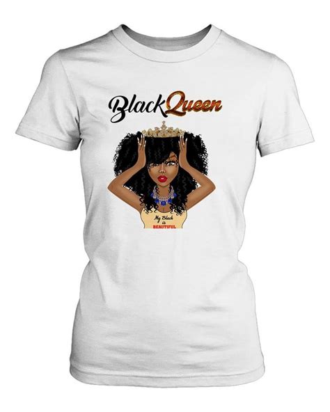 Black Queen Women S T Shirt T Shirts For Women Shirts Black Shirt