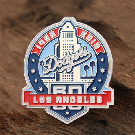Custom Pins Enamel Pins Wholesale Los Angeles Dodgers Custom Pins