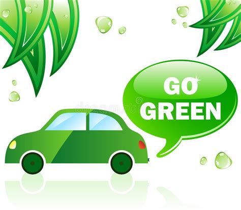 Small Green Car Stock Vector Illustration Of Green Backgrounds 7664226