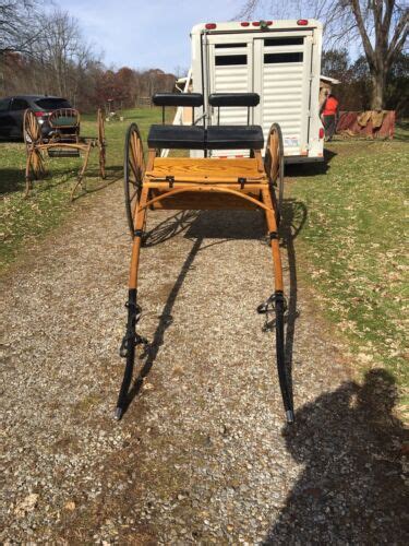 Meadowbrook Draft Horse Easy Entry Cart Buggy Carriage Ebay