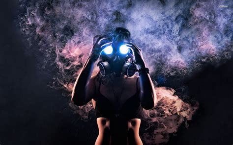 Gas Masks Smoke Hd Wallpapers Desktop And Mobile Images And Photos