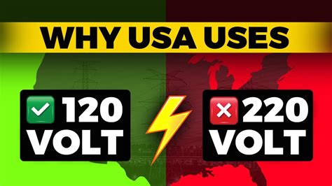 Physics And History Of Why Usa Uses Volts And Not Volts