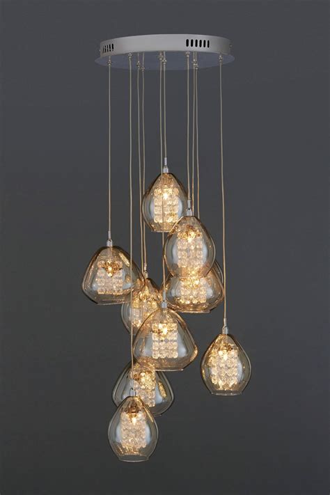 Buy Bella 10 Light Cluster Pendant From The Next Uk Online Shop Bedroom Lamps Uk Bedroom