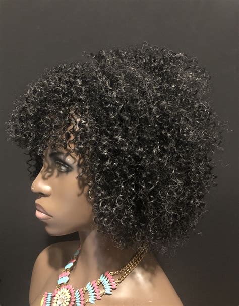 Big Bold Kinky Curl Human Blend Wig Recoveryparade