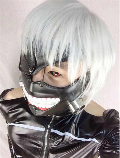 New Tokyo Ghoul Kaneki Ken Anime Cosplay Adjustable Masks Cosplay