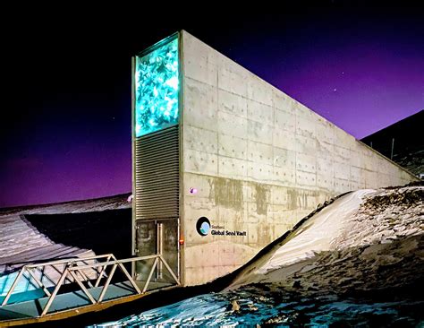 The Amazing World The Svalbard Global Seed Vault Worlds Doomsday