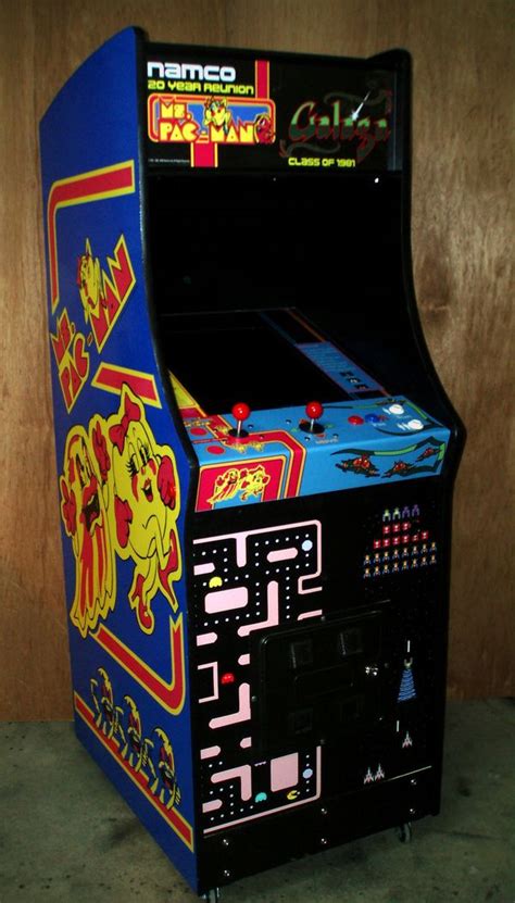 Classic Midway Style Video Game Cabinet