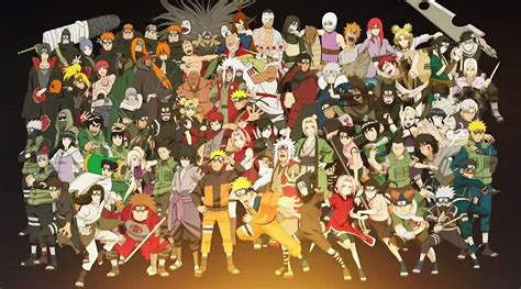 700 Naruto Characters Wallpapers