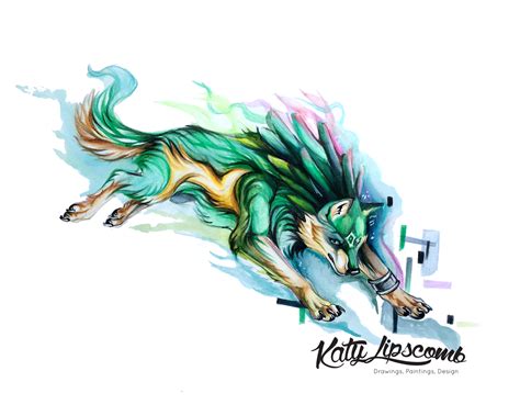 Wolf Link Day 11 8x10 Print · Katy Lipscomb · Online Store Powered By