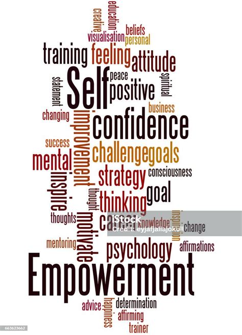 Self Empowerment Word Cloud Concept 9 Stock Illustration Download