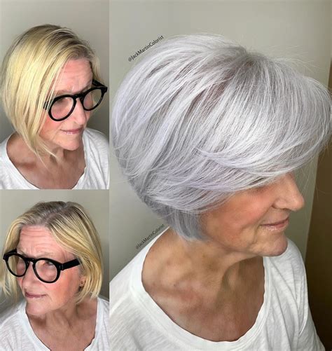 The suitable style for thin hair is short hair , medium curly hair or haircuts with curling straight at the ends of the hair. What are the best bob haircuts for older women? - Hair Adviser