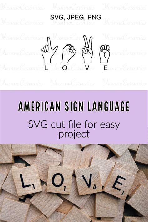 Make Your Own American Sign Language Asl Project On Cricut With Easy