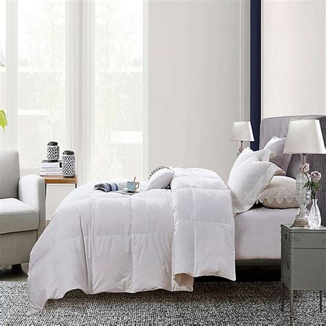 Martha Stewart White Goose Feather And Down Comforter Bed Bath And Beyond