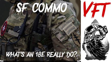 Special Forces Communications Sergeant 18e What The Job Actually