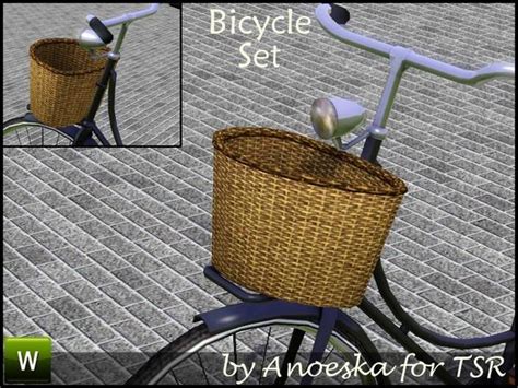 The Sims Resource Bicycle Basket Front