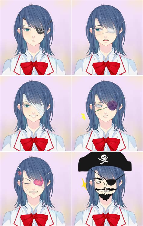 Aoi Ryugoku Ft Eyepatches By Rrkkrkrr On Deviantart