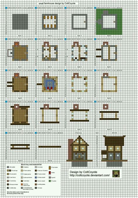Homes Blueprints In Minecraft