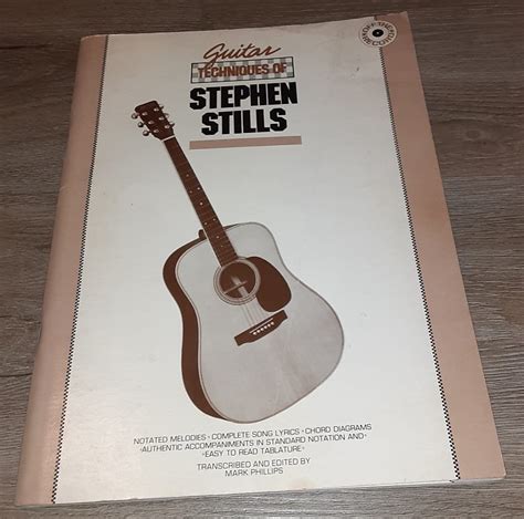 Guitar Techniques Of Stephen Stills Guitar Tab Book Reverb