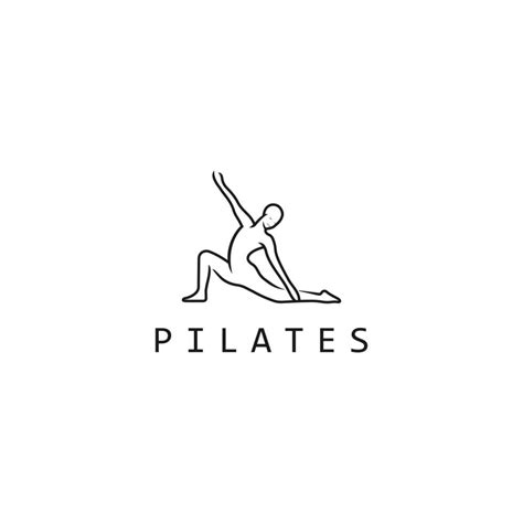 Pilates Logo For Pilates School Pilates Studio Yoga Logo Design