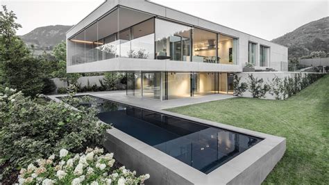 Luxury Modern Concrete House In Trento Timelapse Youtube