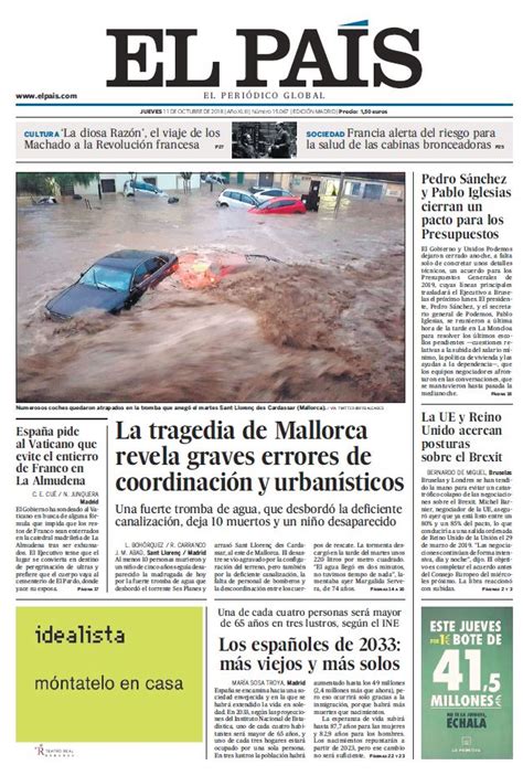 Las Noticias De La Primera De El PaÍs Actualidad El PaÍs