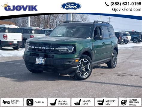 New 2023 Eruption Green Metallic Ford Bronco Sport Outer Banks Sport