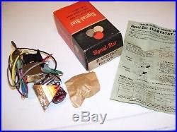 Vintage Nos 1960 S Flarestat 105 Accessory Flasher Switch Hazard