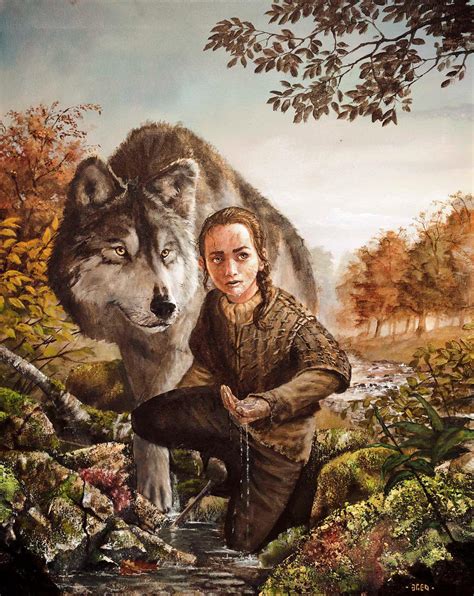 Arya Stark By Nordheimer On Deviantart