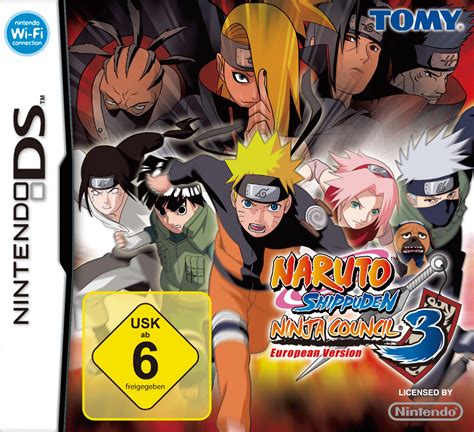Naruto Shippuden Ninja Council 3 Für Ds Steckbrief Gamersglobalde