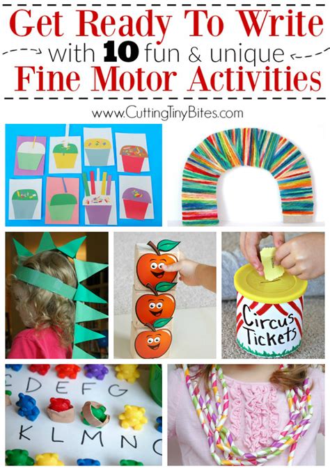 10 Fine Motor Activities That Get Kids Ready To Write The Measured Mom