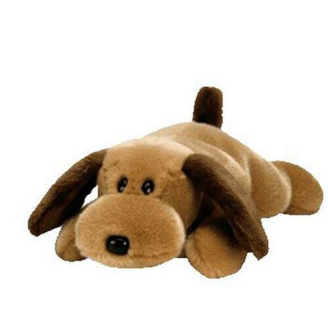 Ty Bones 2000 Plush Brown Dog 14 Rare Beanie Buddy Mwmt For Sale Online