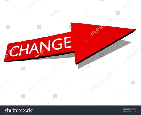Change Arrow Stock Illustration 23993752 Shutterstock
