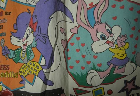 Vintage Looney Tunes Tiny Toons Toonster Buster And Babs Bunny Etsy