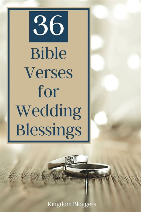 Do You Have A Loved One Getting Married Soon Here Are 36 Bible Verses For Wedding Blessings To