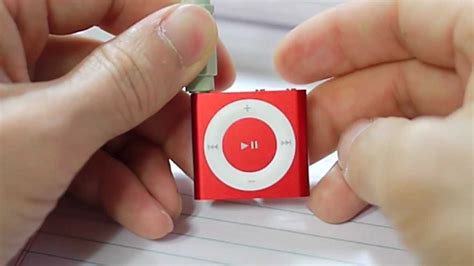 The ipod shuffle remains the lightest and smallest ipod in apple's line, measuring a scant 1.14 x 1.24 x apple makes the ipod shuffle in colors to match almost any outfit. iPod Shuffle 4th Generation video Manual - YouTube