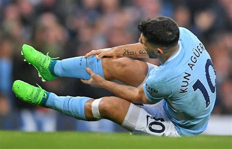 The argentine striker only returned to action last week. Sergio Aguero injury: Man City star delivers worrying ...
