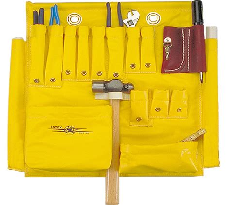 1829 Dp Estex Yellow Vinyl Tool Apron Ultimate Tool And Safety