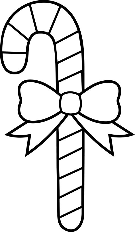 Candy Cane Pattern Clipart