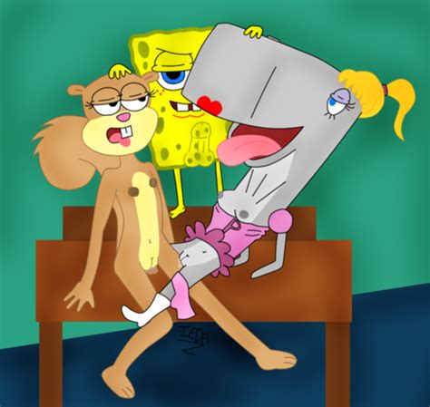 Rule 34 Male Pearl Krabs Penis Sandy Cheeks Smooth Skin Spongebob Squarepants Spongebob