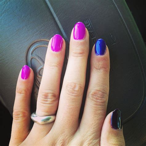 Ombre Oval Nails Ombre Oval