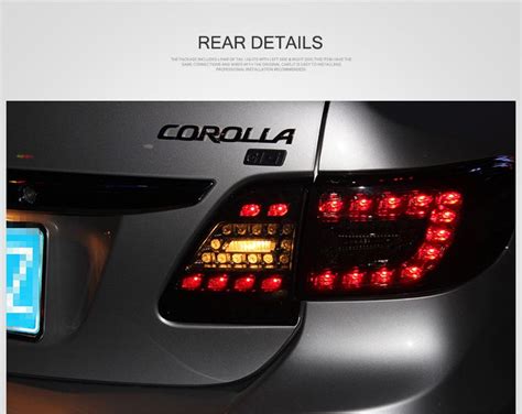 Vland Manufacturing Wholesale Led Tail Light For Toyota Corolla Accessories Car