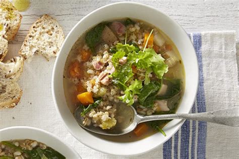 Hearty Chicken And Barley Soup Recipe Recipe Better Homes And Gardens