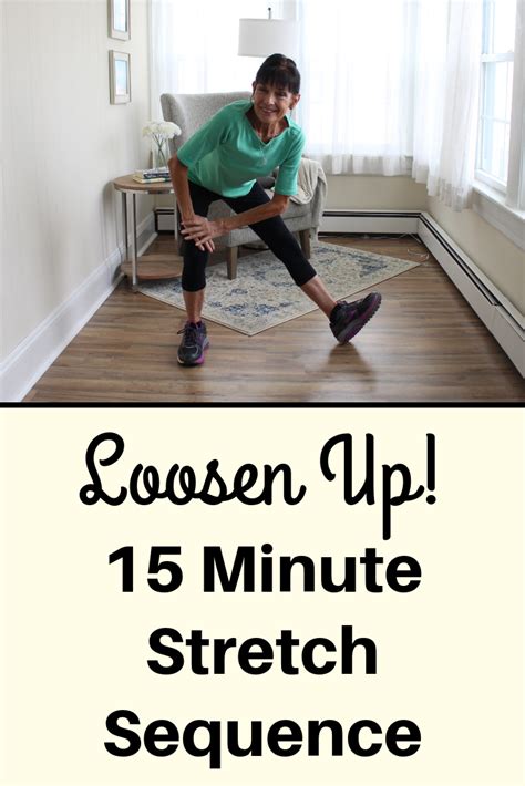 Minute Stretch Routine To Help You Loosen Up Fitness With Cindy Stretch Routine Senior