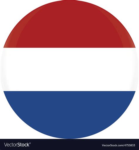 netherlands flag royalty free vector image vectorstock