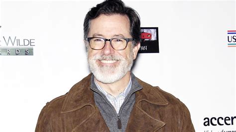 Stephen Colbert Beard Oscar Wilde Award Winner Jokes He “might Have