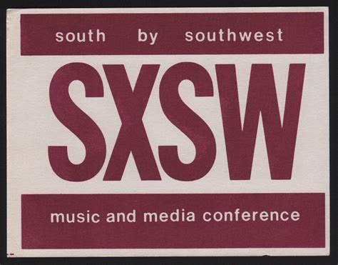 history sxsw conference and festivals