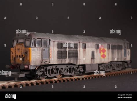 Class 31 Diesel Trainload Freight Distribution Livery Stock Photo Alamy
