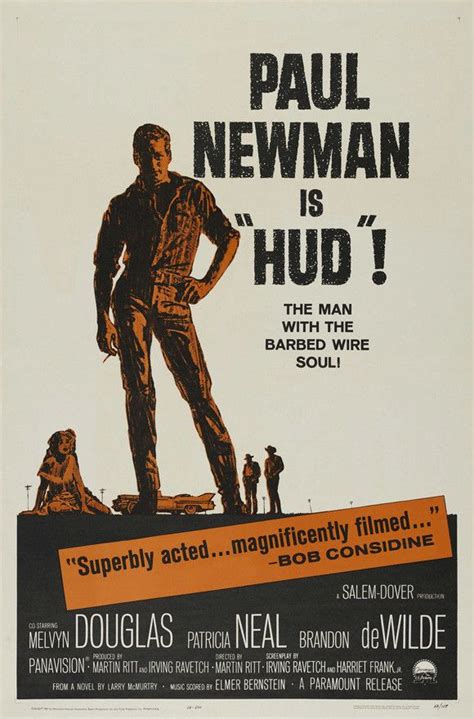 Hud 27x40 Movie Poster 1963