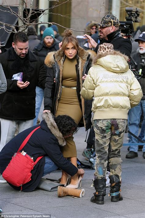 Jennifer Lopez And Vanessa Hudgens Shoot Second Act In Nyc Daily Mail