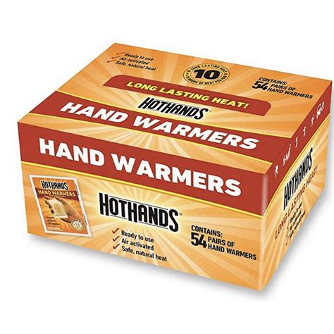 Hothands Hand Warmers Long Lasting Safe Natural Odorless Air